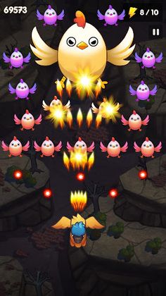 Poultry Shoot - Space Shooter - Screenshot 2