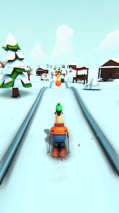 Ski Run 3D - Screenshot 3