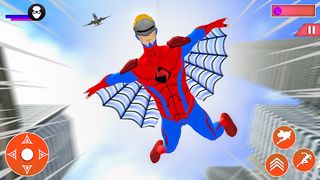 Flying Spider Superhero Games - Screenshot 1