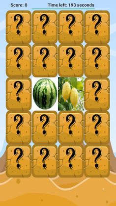 Vegetable matching game - Screenshot 4
