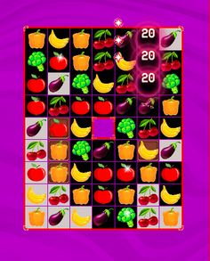 Vegetable And Fruit - Match Th - Screenshot 2