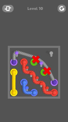 Connect Ropes 3D - Screenshot 2
