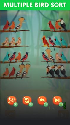 Bird Sort : Bird Merge Sorting - Screenshot 3