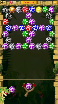 Bubbles Shooter Sesagame - Screenshot 1