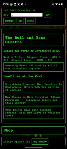Day Trader - Stock&Tycoon Sim - Screenshot 4