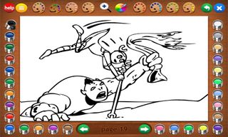 Coloring Book-Gears vs Goblins - Screenshot 3