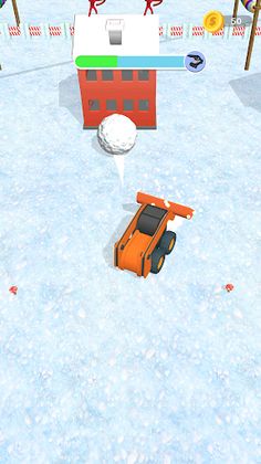 Growing Snowball 3D - Screenshot 3