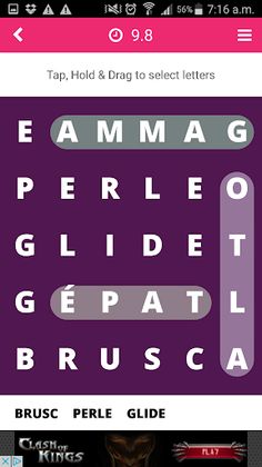 Learn French Word Search Game - Screenshot 3