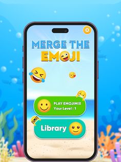 Merge The Emoji Mania - Screenshot 1