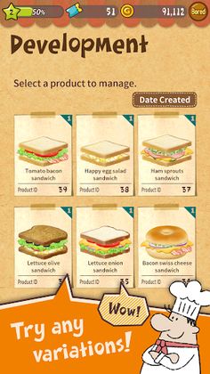 Happy Sandwich Cafe - Screenshot 3