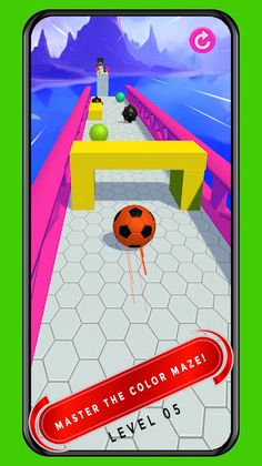 Rolling Skyball: Going Ball 3D - Screenshot 2