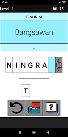 Sinonim Antonim - Tebak Kata - Screenshot 1