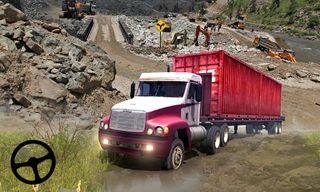 Heavy Cargo Truck Driving Game - Screenshot 2