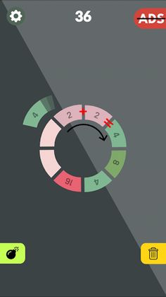 2048: Rotate And Merge - Screenshot 2