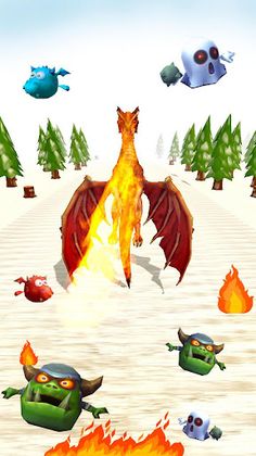 Epic Dragon Runner Endless Fun - Screenshot 2