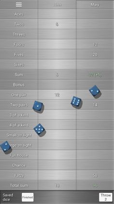Yatzy Protocol & Game - Screenshot 1