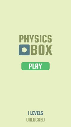 Physics Box - Screenshot 1