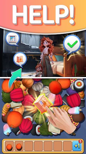 Triple Match : Tile Stroy - Screenshot 3