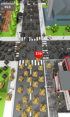 Crowd Tank Strike - Screenshot 1