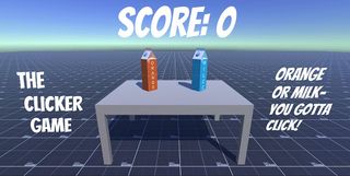 The Clicker Game- Orange or Mi - Screenshot 1