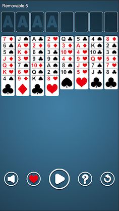 FreeCell Classic - Card Game - Screenshot 1