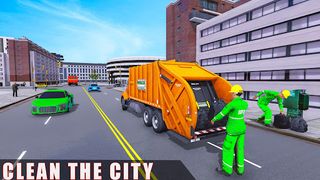 City Garbage Truck Games 3d - Screenshot 1