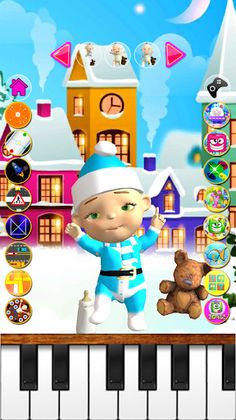 Talking Babsy Baby Xmas Games - Screenshot 2