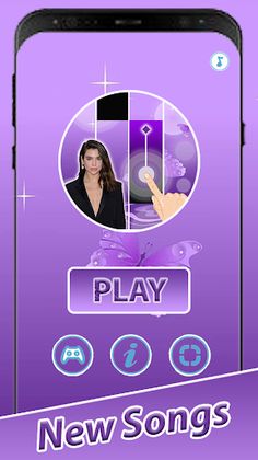 Dua Lipa - Piano Tiles Game - Screenshot 3