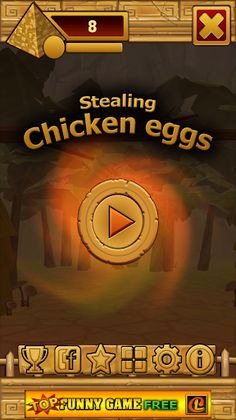Stealing Chicken Eggs - Screenshot 1