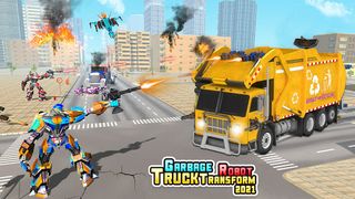Garbage Truck Robot Wars Games - Screenshot 2