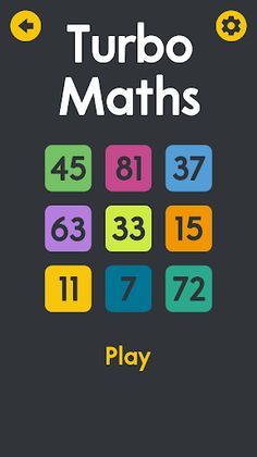 Turbo Maths - Screenshot 1