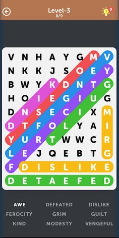 Words Find - Word Puzzle Game - Screenshot 3