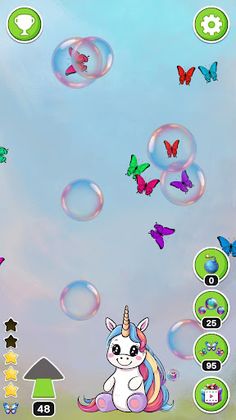 Bubble Pops - Little Unicorn - Screenshot 3