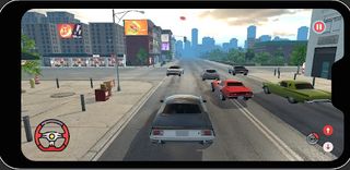 City Car Racing 3D Game - Screenshot 1