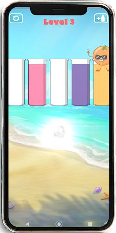 Water Sort Beach Edition - Screenshot 2