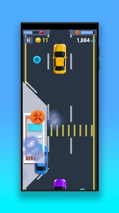 Car Driver 2D: car racing game - Screenshot 3