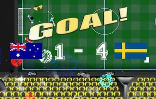 soccer for 2 - 4 players - Screenshot 2