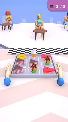 Food Runner: Match 3 Cakes - Screenshot 4