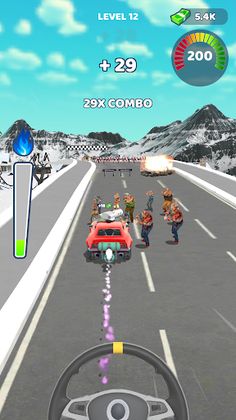 Zombie Run Over! - Screenshot 1