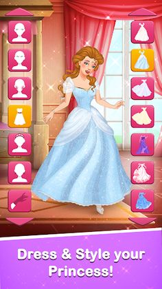 Dress Up girls Princess avatar - Screenshot 2