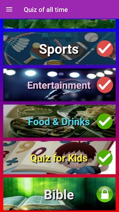 Quiz of all Time - Screenshot 1