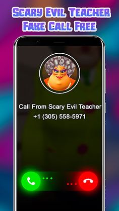 Evil Teacher Call Prank - Screenshot 2