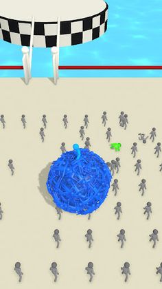 Human Ball Race! - Screenshot 1