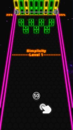 Cyber Bump : Ball VS Block - Screenshot 1