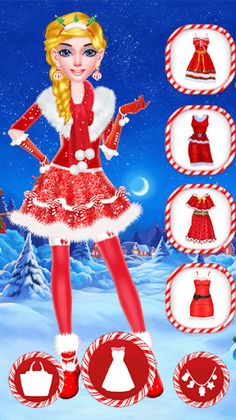 Christmas Dress Up Game - Screenshot 3