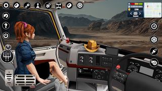 Cargo Truck Sim Driving School - Screenshot 1