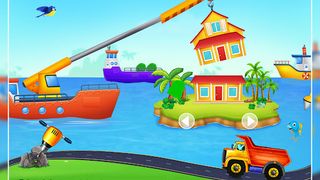 kids builder truck game - Screenshot 1