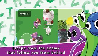 Cats Rush.io: Escape Blue Guys - Screenshot 2