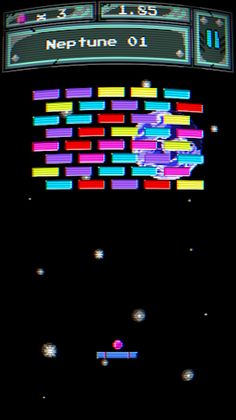 Breakout Space Ball Adventure - Screenshot 1