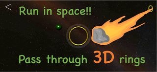 Flappy Meteo 3D - Screenshot 1